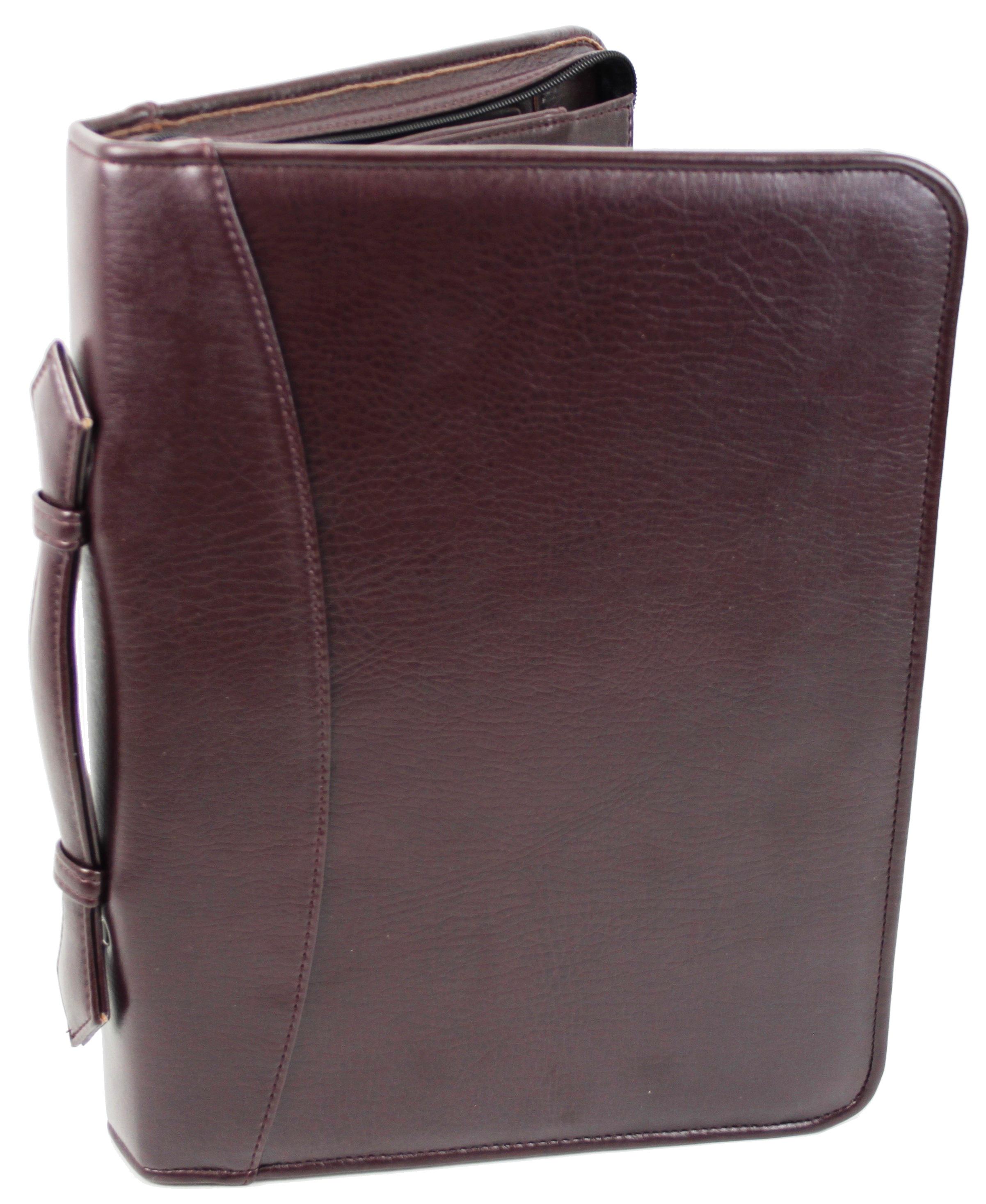 Папка деловая Exclusive для документов из экокожи Бордовый (710200 bordo)