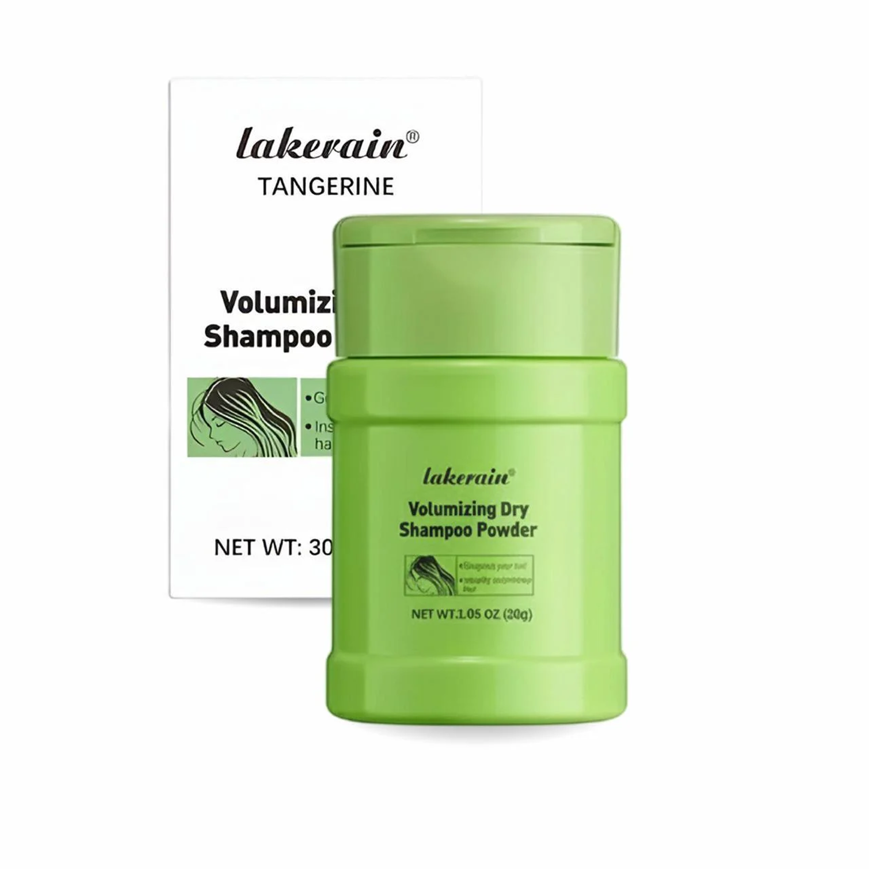 Шампунь сухий Lakerein з ефектом об'єму та ароматом мандарина 30 г (2767546376)