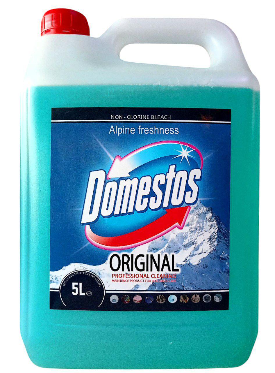 Средство для чистки туалета Domestos Original Альпийская свежесть с ортофосфорной кислотой 5 л