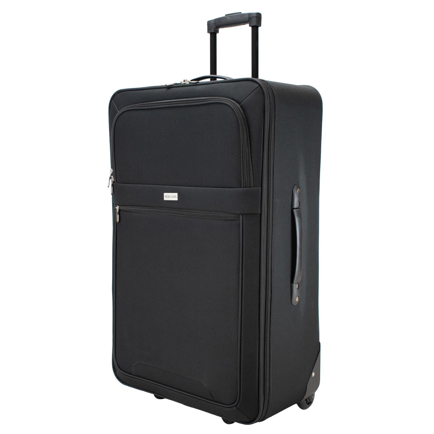 Чемодан SEMI LINE 24" M Black (T5659-2)