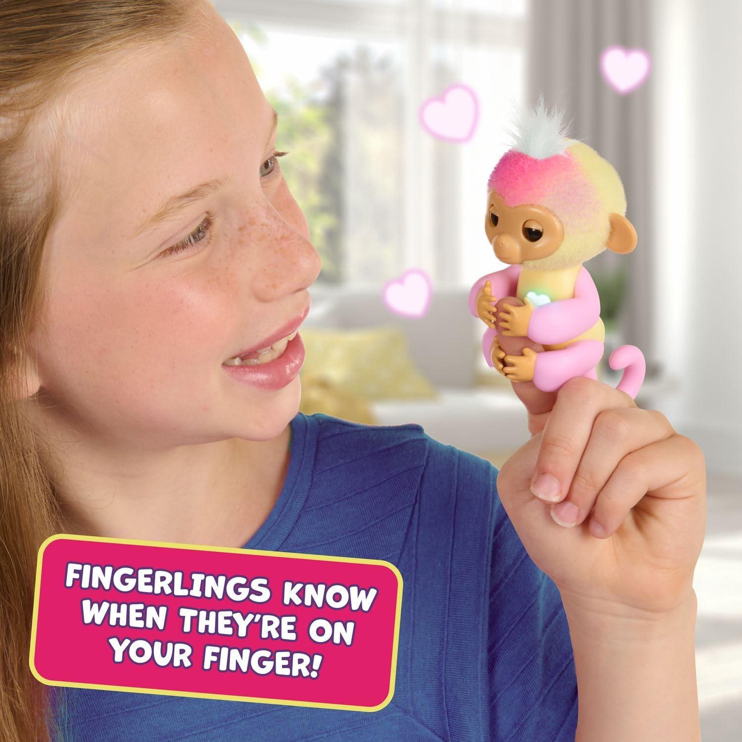 Обезьянка интерактивная Fingerlings 2023 Interactive Baby Monkey Nursery Playset (30357597) - фото 3 Обезьянка интерактивная Fingerlings 2023 Interactive Baby Monkey Nursery Playset (30357597) - фото 3