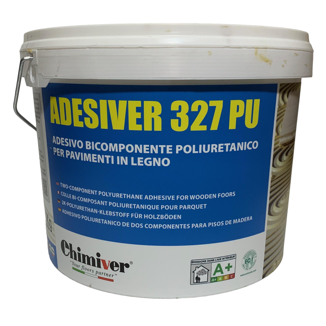 Клей для паркета Adesiver Chimiver 327 PU двокомпонентний полеуретановий 10/1 кг (00471161)