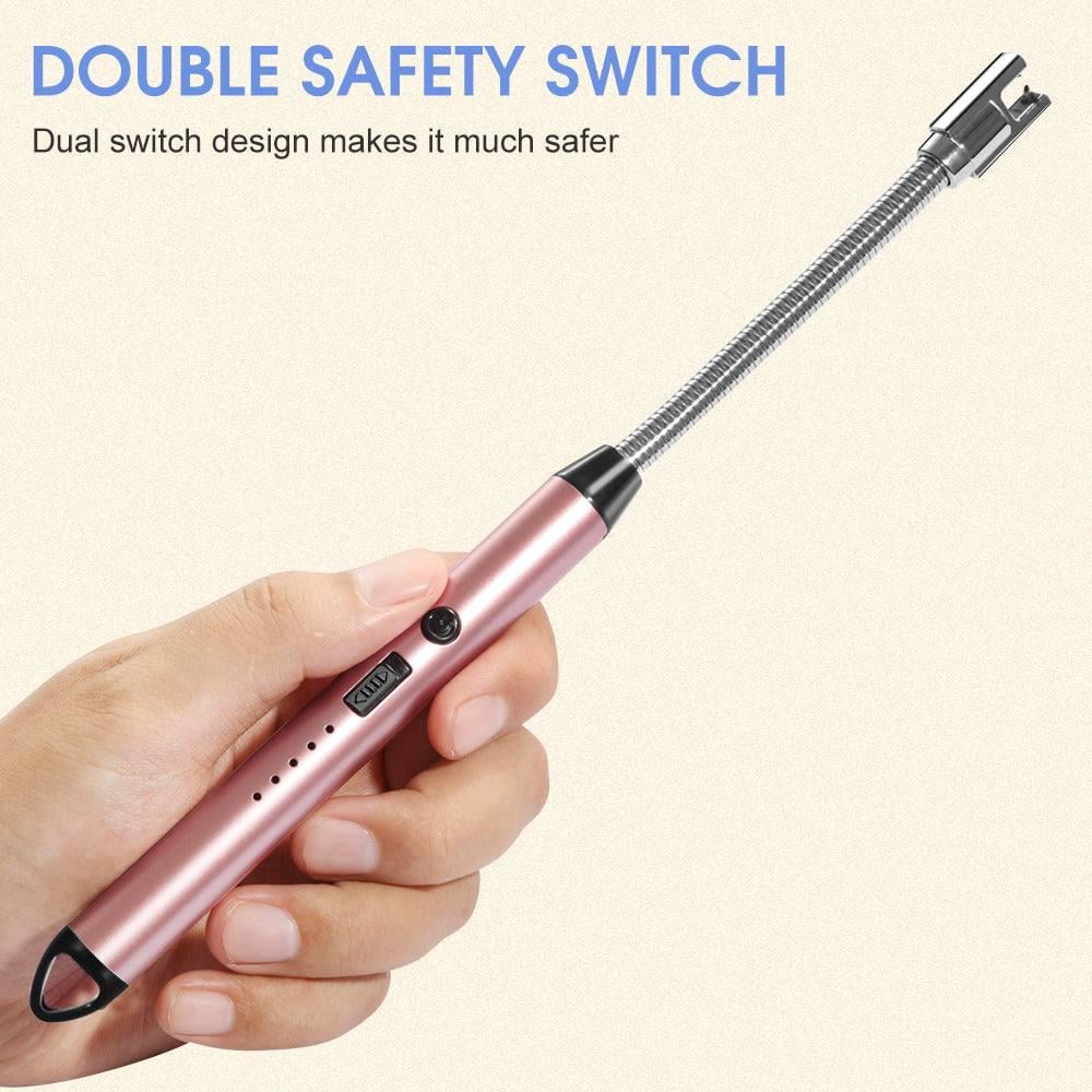 Электроимпульсная USB зажигалка кухонная с гибким наконечником (23818551) - фото 2 Электроимпульсная USB зажигалка кухонная с гибким наконечником (23818551) - фото 2