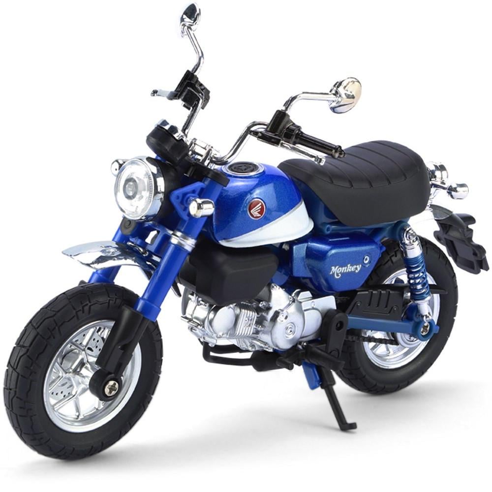 Іграшковий мотоцикл TK Group Honda Monkey 125 металевий звук/світло/амортизація 1:12 (28443898)