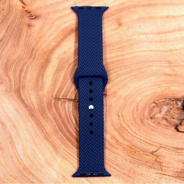 Ремешок силиконовый для Apple Watch Braided Storm 42/44 мм.