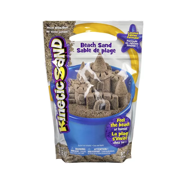 Песок для детского творчества KINETIC SAND Beach Натуральный (71435)