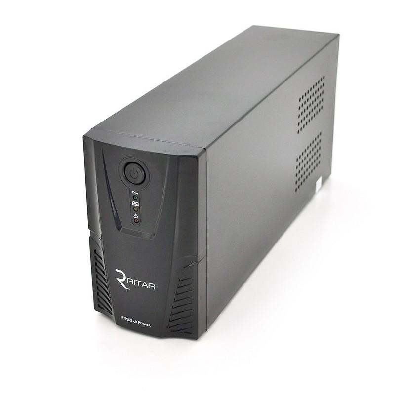 Источник бесперебойного питания Ritar RTP650L-UX-IEC Proxima-L 390 W (RTP650L-UX-IEC/06809