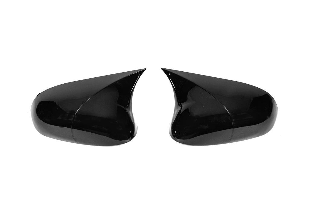 Накладки на зеркала BMW-Style Niken для Seat Leon 2005-2012 гг. abs-пластик Черный