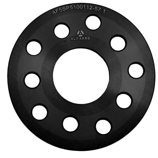 Проставка колесная PCD 5x112/100 DIA 57.1 для Audi/Chevrolet/Seat/Skoda/Volkswagen 5 мм (18550156)
