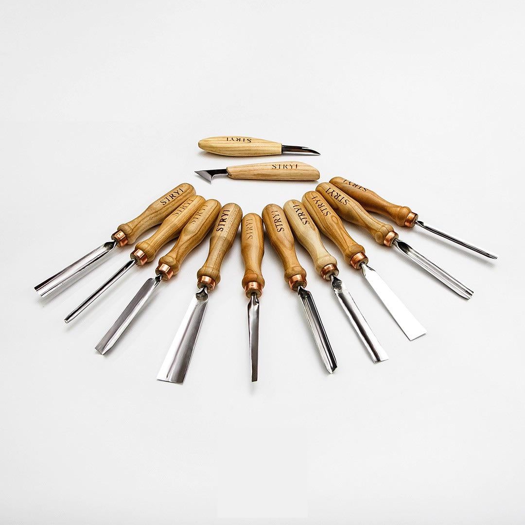 Набор стамесок STRYI 12 шт (512002)