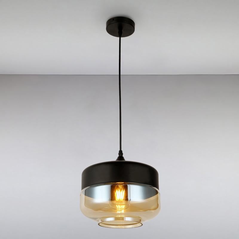 Підвіс скляний Кавовий (916-15-1 BR