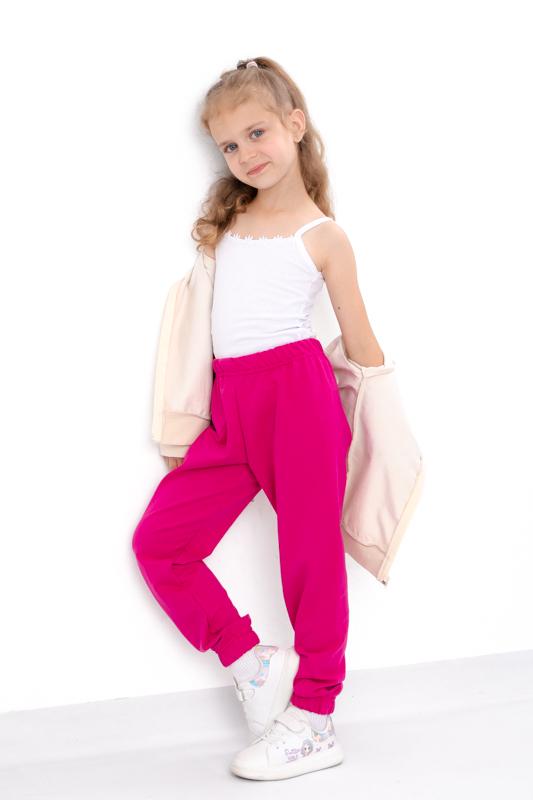 Штани для дівчинки Носи Своє 128 см Малиновий (6155-057-5) Штани для дівчинки Носи Своє 128 см Малиновий (6155-057-5)