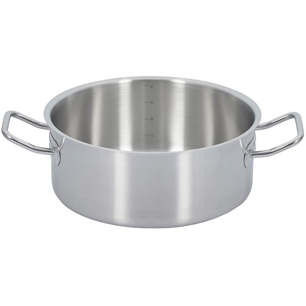 Кастрюля без крышки GIPFEL Horeca Pro 4 л (50717)