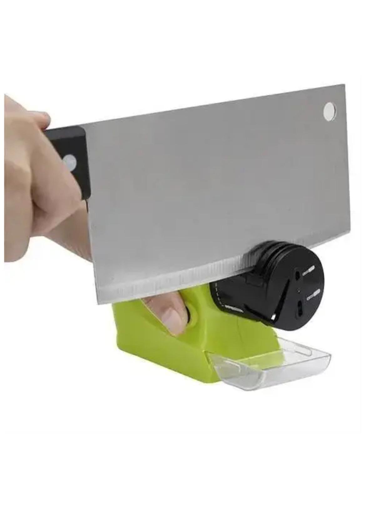 Точилка универсальная Sharpener for knives для ножей и ножниц Зеленый (MW-23) - фото 2