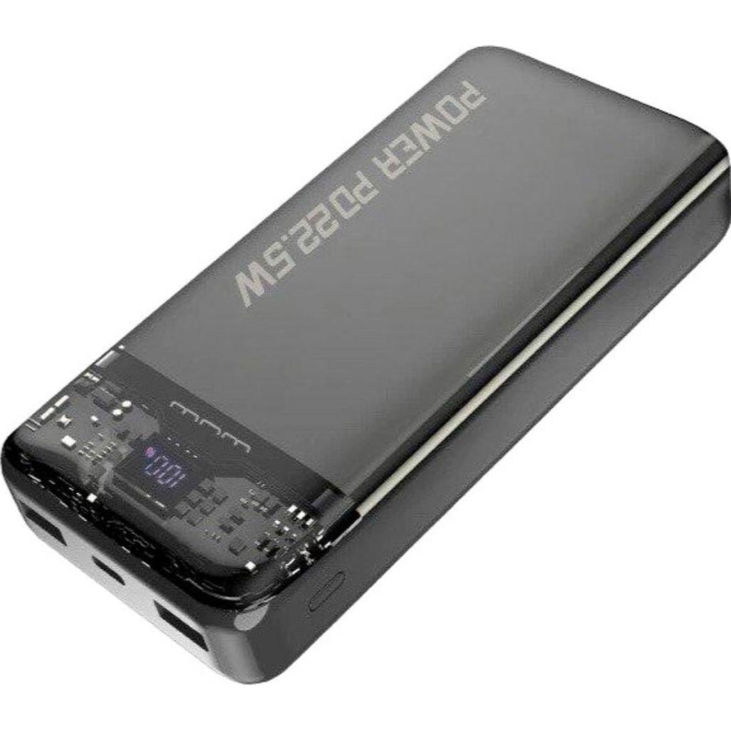 Внешний аккумулятор WUW Y120 20000 mAh 22,5W Black