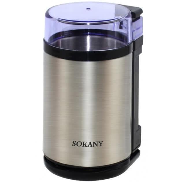 Кофемолка электрическая Sokany SK-3001S 180 Вт (30343858) Кофемолка электрическая Sokany SK-3001S 180 Вт (30343858)