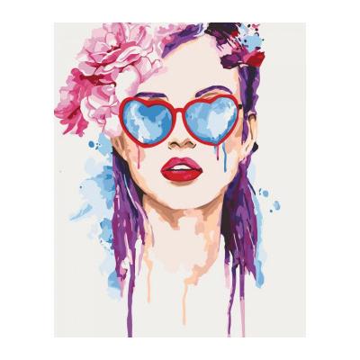 Картина по номерам Идейка Любовь В поисках любви 40х50 см в термопакете (KHO2694)