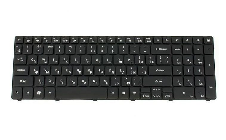 Клавиатура для ноутбука Acer Packard Bell Easynote TX86 Черный (160713)