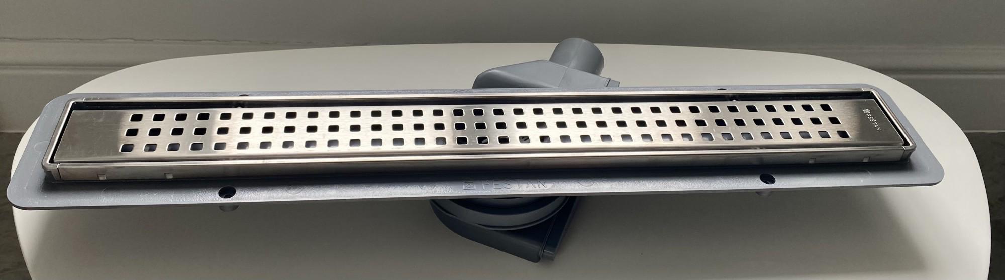 Дренажний канал для душу Pestan Confluo Compact Net Line нержавіюча сталь 750 мм - фото 8 Дренажний канал для душу Pestan Confluo Compact Net Line нержавіюча сталь 750 мм - фото 8