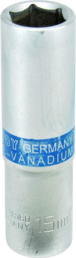 Головка торцевая высокая шестигранная KING ROY 1/2 15 мм (30231-15)