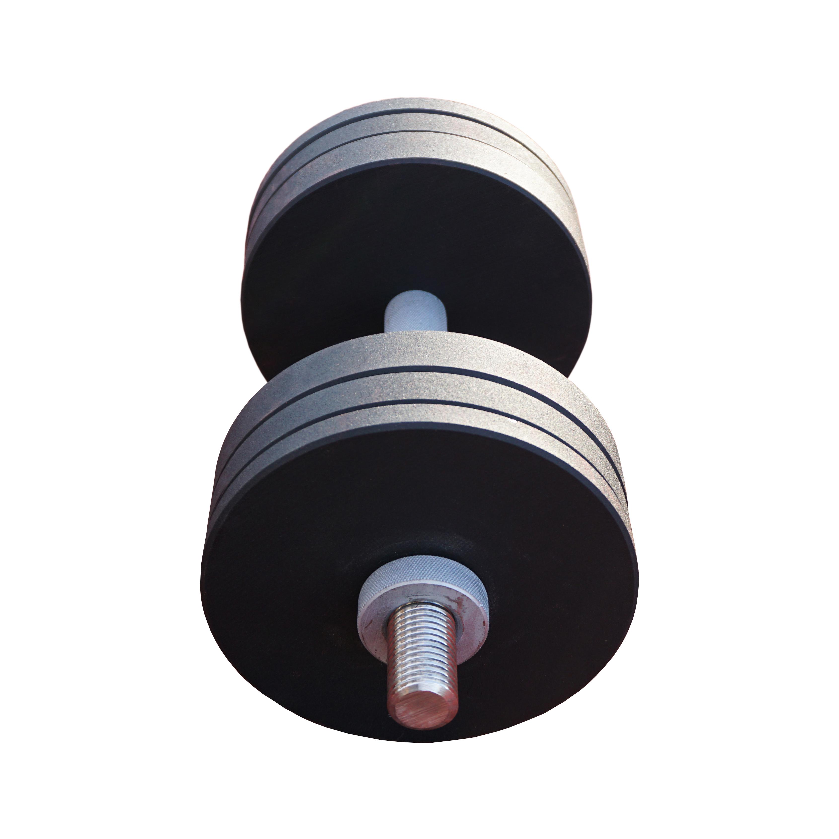 Гантель наборная ТокГанМал-0120 металлическая с покрытием 20 кг (14706343)