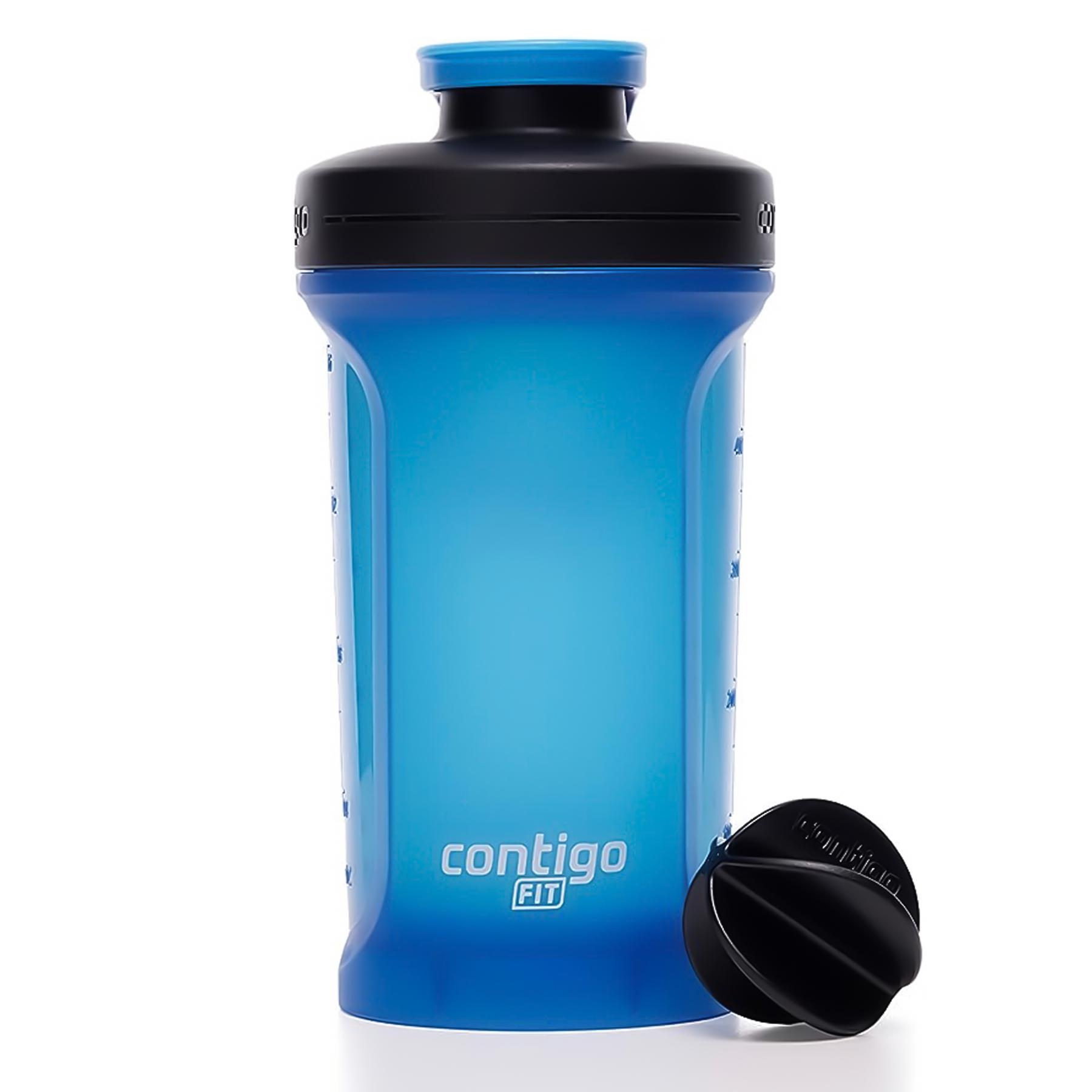 Шейкер Contigo Fit Shake & Go 2.0 591 мл Blue Poppy (2170231)