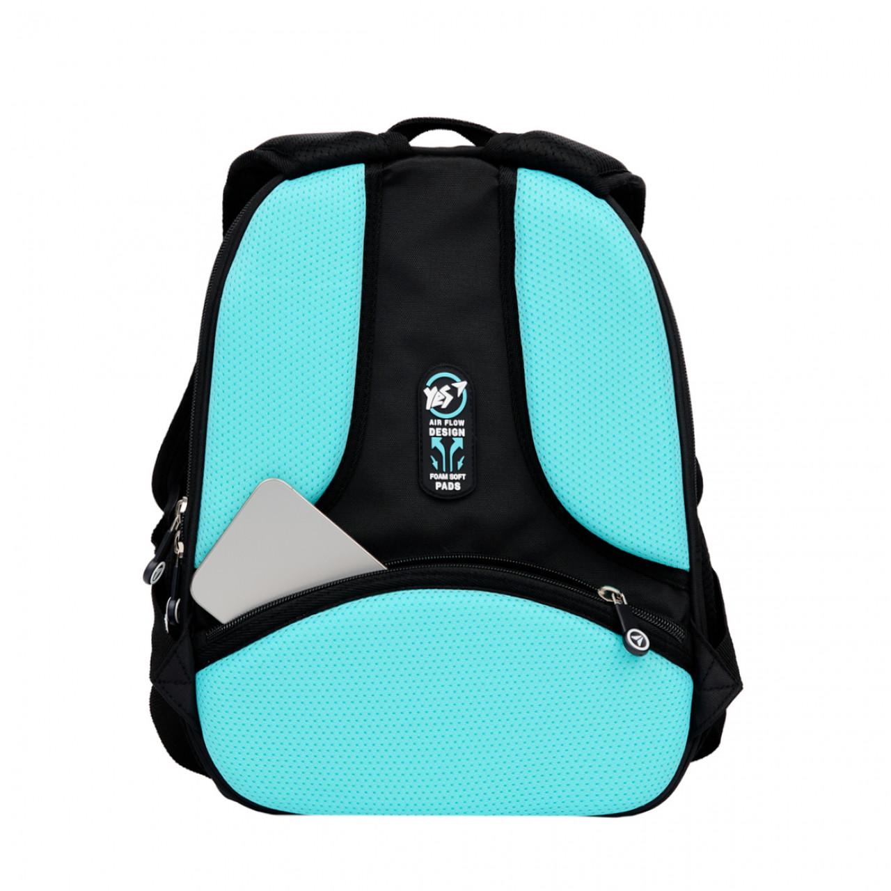 Рюкзак школьный ортопедический YES My Ball H-100 (559856) - фото 6 Рюкзак школьный ортопедический YES My Ball H-100 (559856) - фото 6