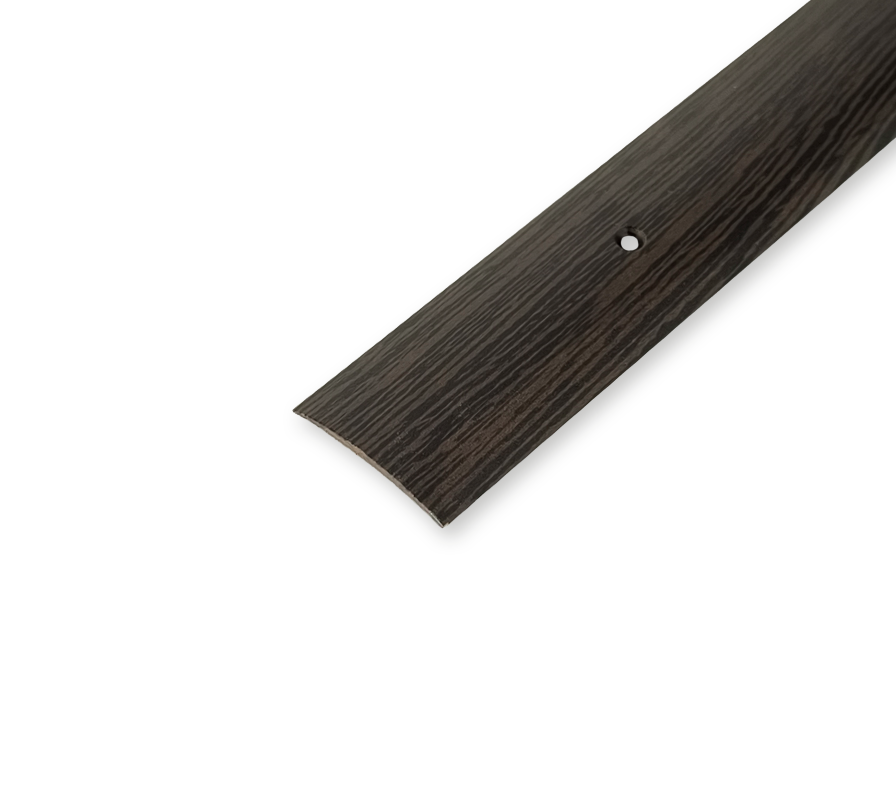 Порожек EURO CONCEPT алюминиевый гладкий БРП-003 декорированный 40x4 мм 900 мм Венге