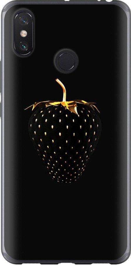 Чехол на Xiaomi Mi Max 3 Черная клубника (3585t-1534-42517) Чехол на Xiaomi Mi Max 3 Черная клубника (3585t-1534-42517)