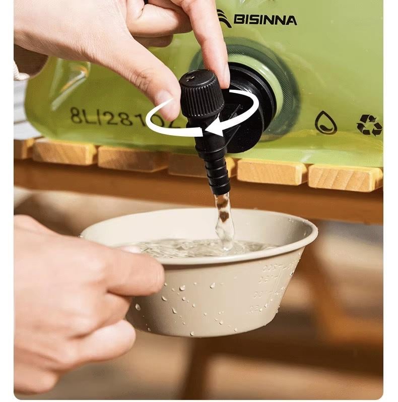 Каністра похідна складана BS WOLF з краном для води 8 л - фото 2 Каністра похідна складана BS WOLF з краном для води 8 л - фото 2