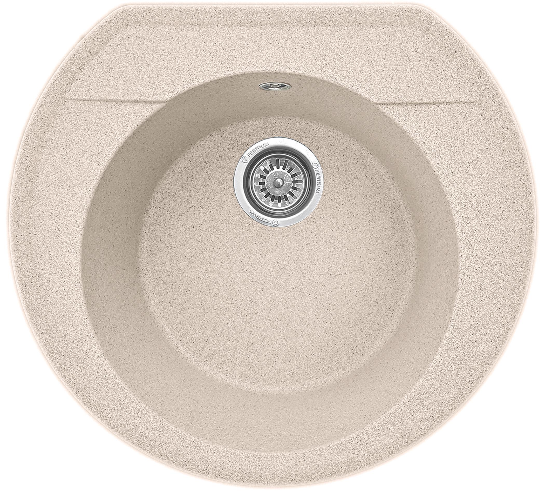 Мойка кухонная EcoLine EL31N 530x490 мм Бежевый