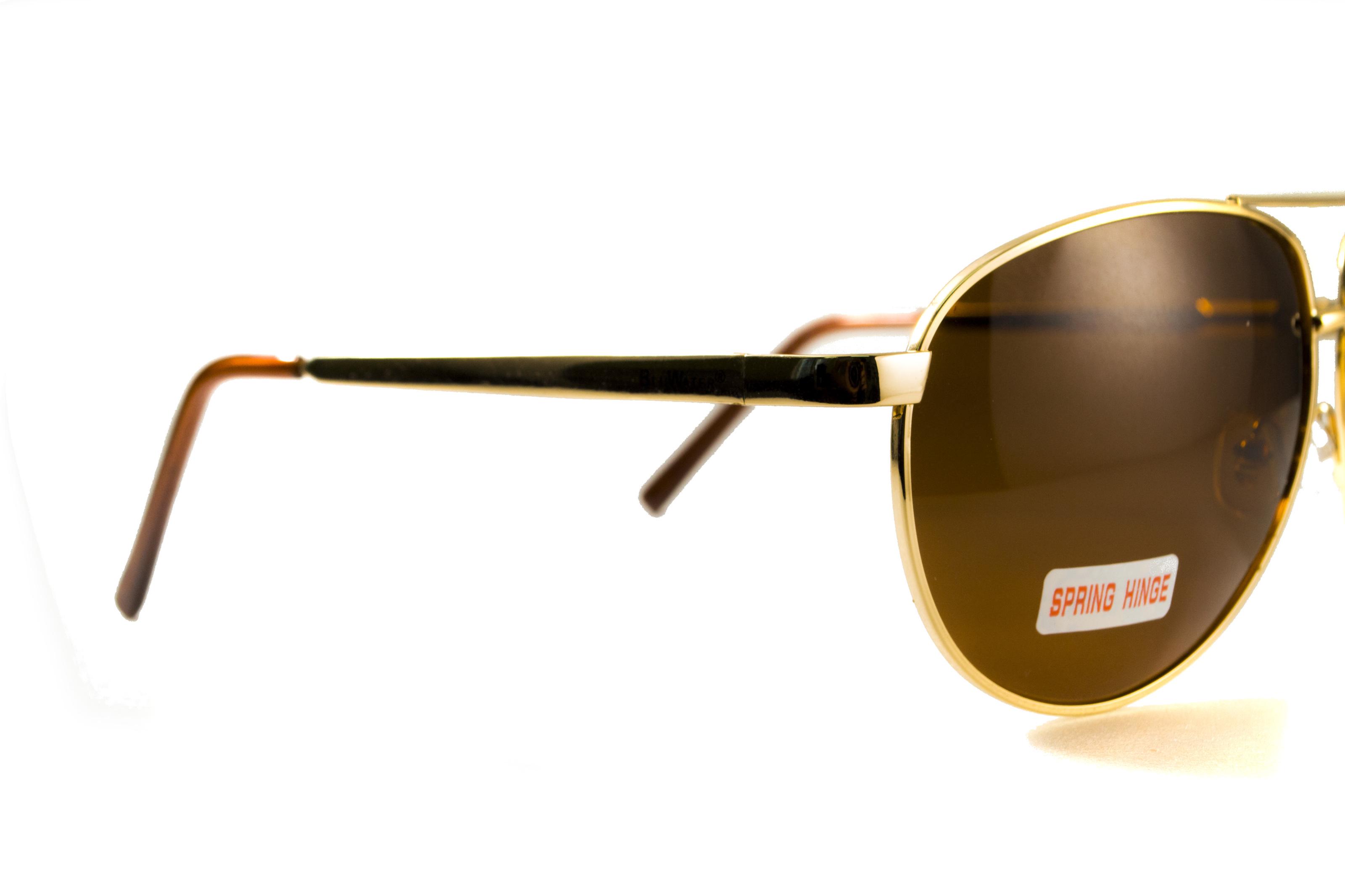 Окуляри поляризаційні BluWater AirForce Gold Polarized Коричневий - фото 5