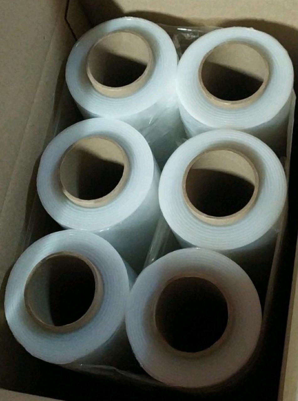 Стретч пленка первичная 50 см х 350 м 17 мкр 3 кг Прозрачный - фото 2 Стретч пленка первичная 50 см х 350 м 17 мкр 3 кг Прозрачный - фото 2