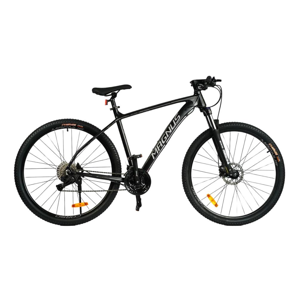 Велоcипед спортивный Corso Magnus 29" алюминиевая рама 21" 27 скоростей Black (127942)