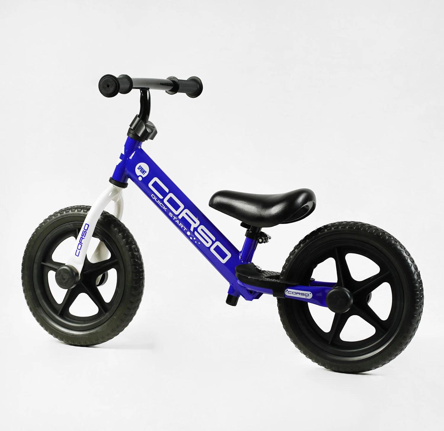 Біговел Corso Sprint JR-96033 сталева рама/колеса 12" EVA (14180544) - фото 2