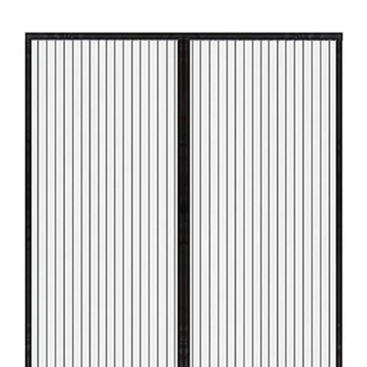 Штора антимоскітна Magic Mesh на магнітах для дверей 210х100 см Чорний (7399689941) - фото 4