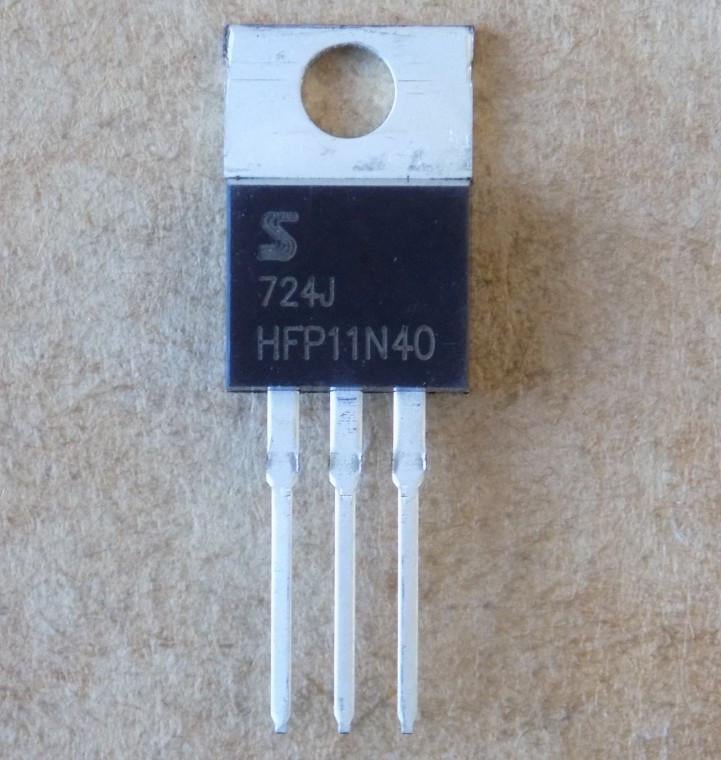 Транзистор HFP11N40/TO220 (51419) Транзистор HFP11N40/TO220 (51419)