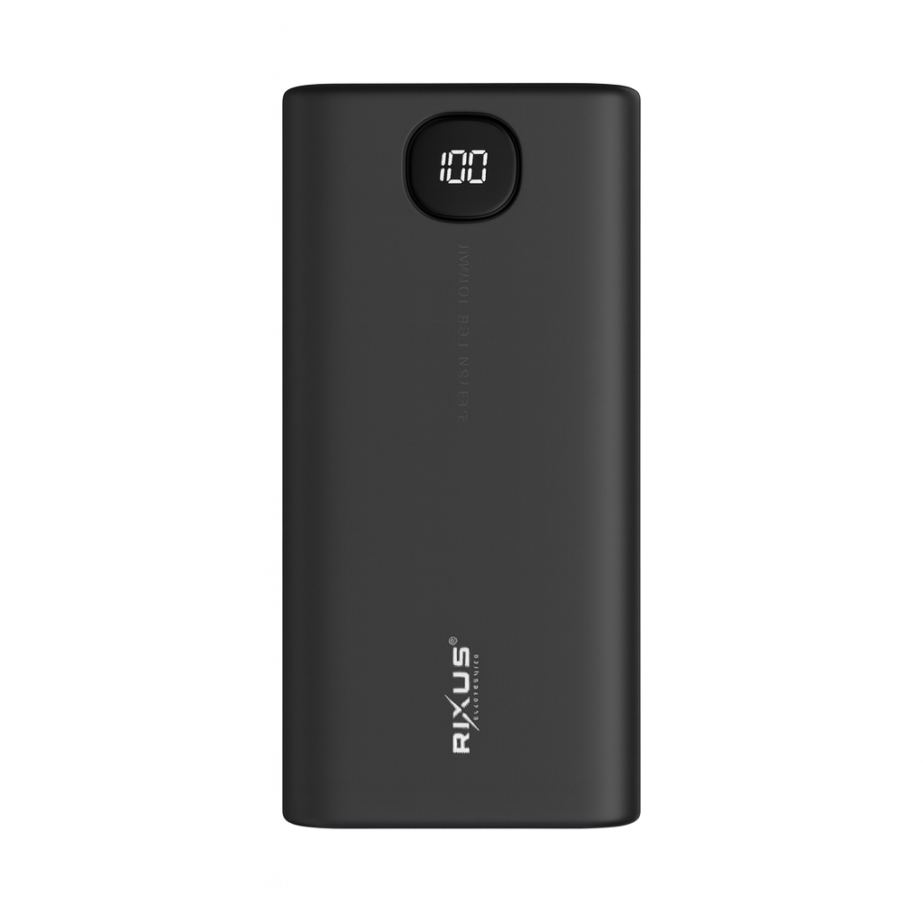 Повербанк Rixus RXPB40 с быстрой зарядкой и дисплеем 40000 mAh 18 Вт Черный (RXPB40) Повербанк Rixus RXPB40 с быстрой зарядкой и дисплеем 40000 mAh 18 Вт Черный (RXPB40)