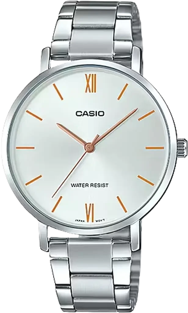 Наручные часы женские Casio LTP-VT01D-7B Lady Timeless Collection Серебряный (2823490223)