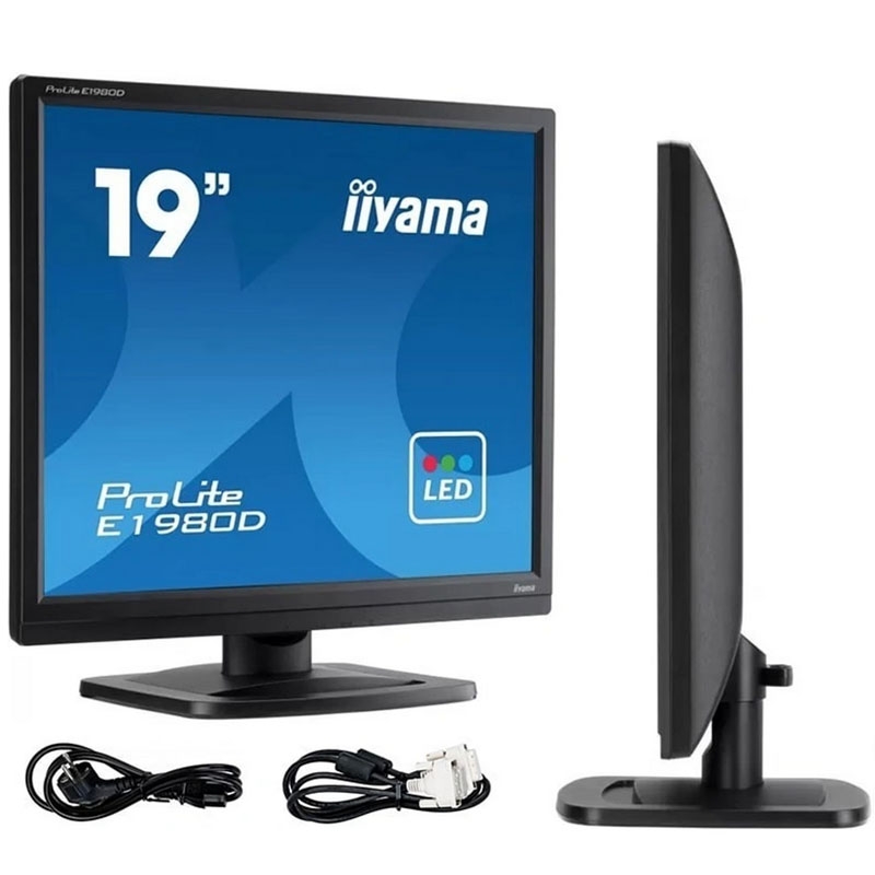 Монітор універсальний iiyama E1980D-B1 TN 1280x1024 SXGA 19" (26832338) - фото 5
