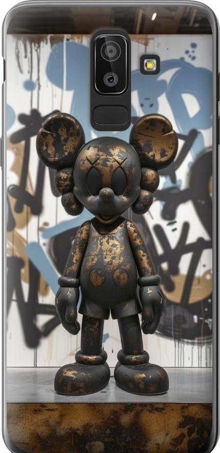 Чехол на Samsung Galaxy J8 2018 Bronze kaws v2 (6098u-1511-42517)