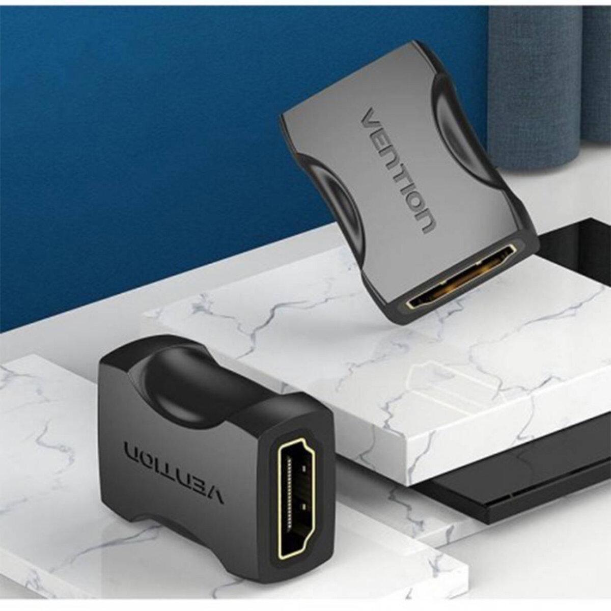 Адаптер Vention HDMI Female to Female Coupler Adapter Black (AIRB0) - фото 3 Адаптер Vention HDMI Female to Female Coupler Adapter Black (AIRB0) - фото 3