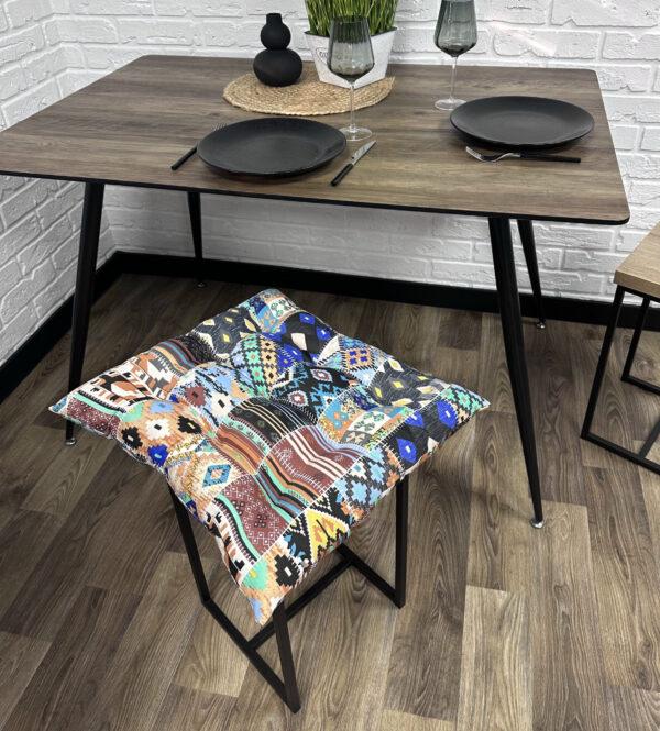 Сидушка Patchwork Comfort Home на стул/кресло/садовую мебель 40х40 см