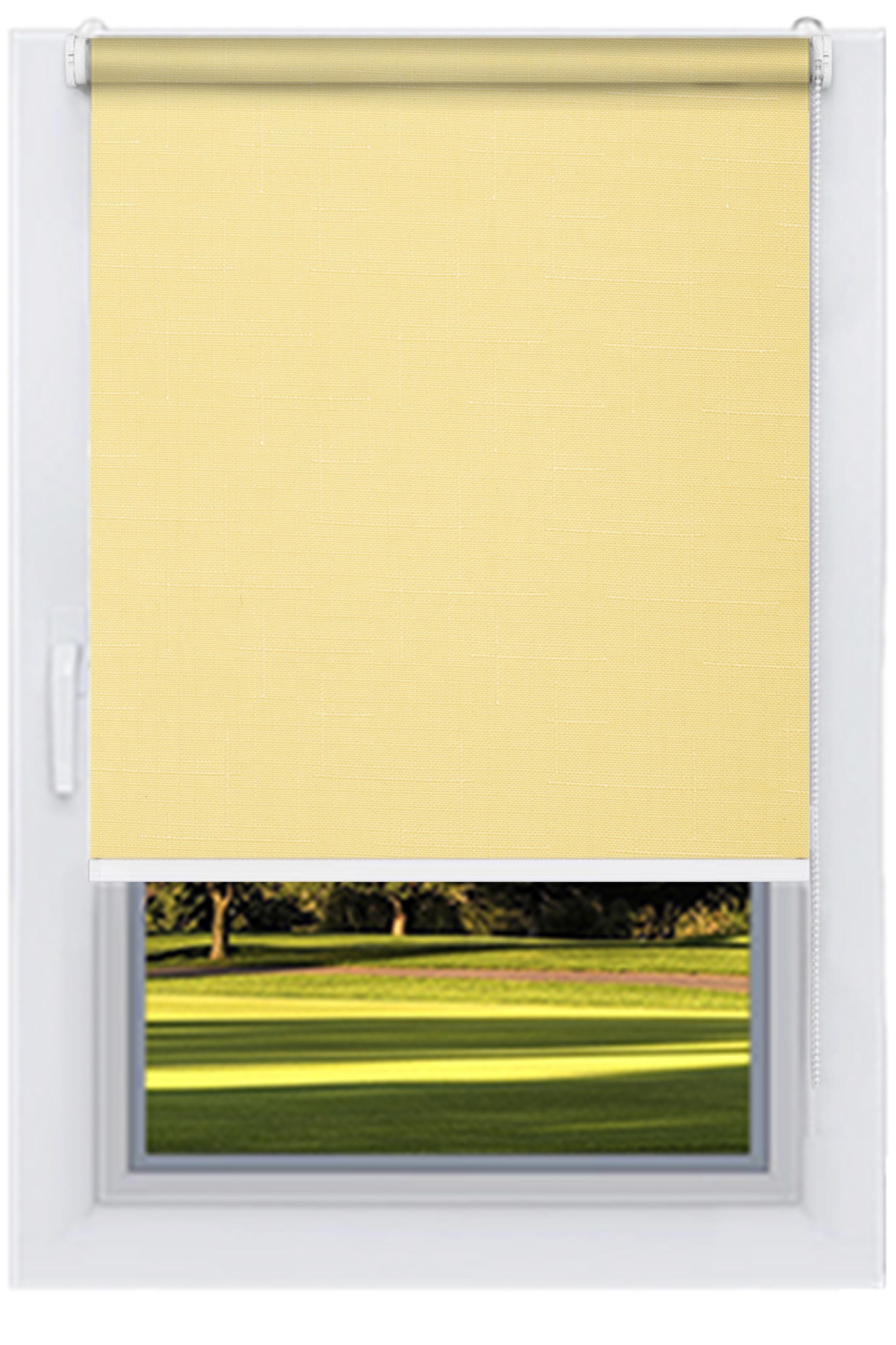 Ролета тканевая Decolux 140х160 см LEN Персик