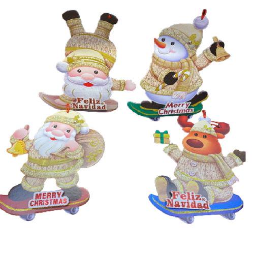 Новорічний декор Stenson Merry Christmas R90820 41x28 см - фото 5 Новорічний декор Stenson Merry Christmas R90820 41x28 см - фото 5