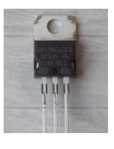 Транзистор-IGBT ST GP19NC60KD STGP19NC60KD/TO220 для IGP15T60F (17066)