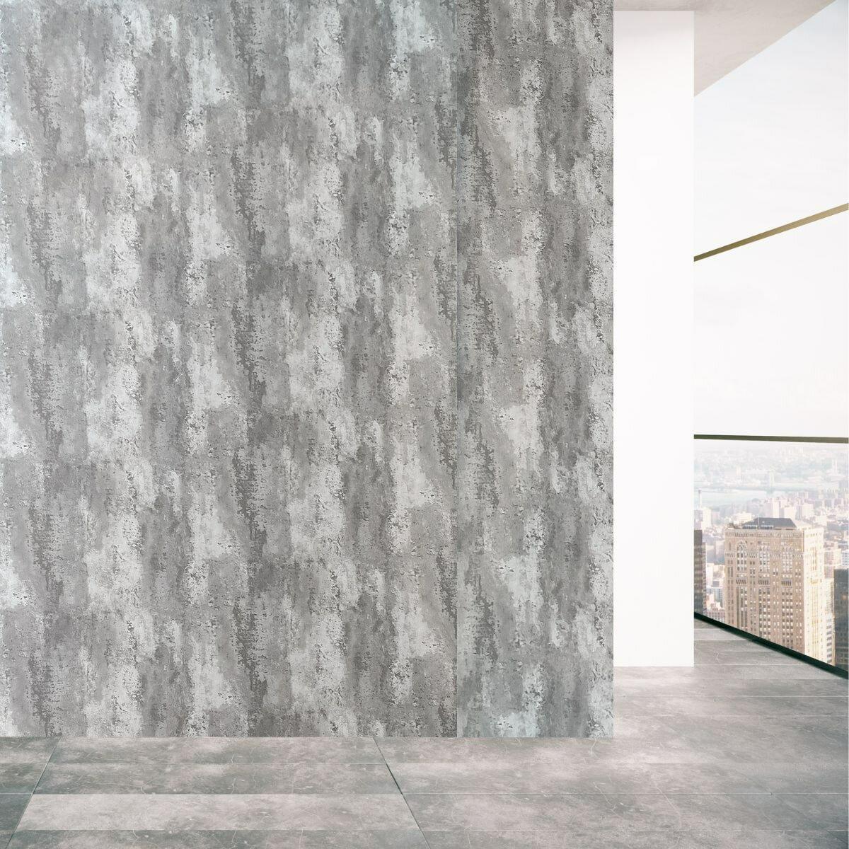 Плита декоративна ПВХ 1,22 м х2,44 м х3 мм Платиновий мармур (SW-00001411) - фото 1