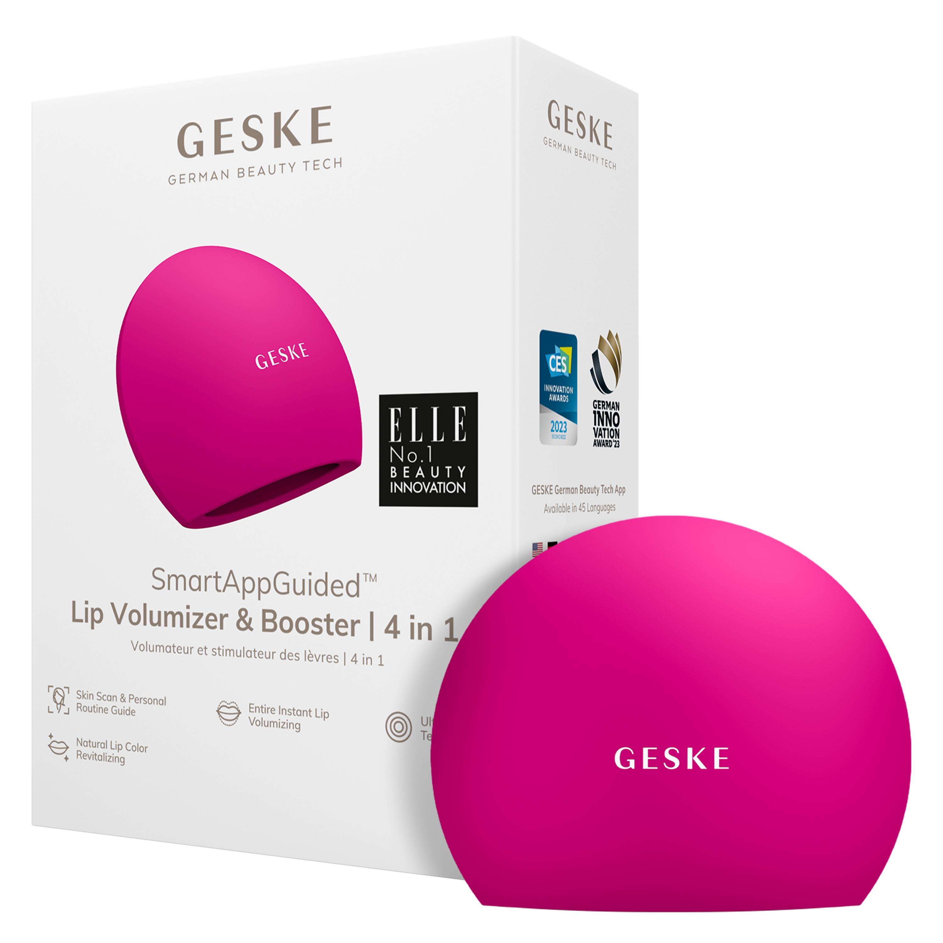 Устройство для увеличения объема губ GESKE Lip Volumizer&Booster 4в1 Big Magenta (HB0225)