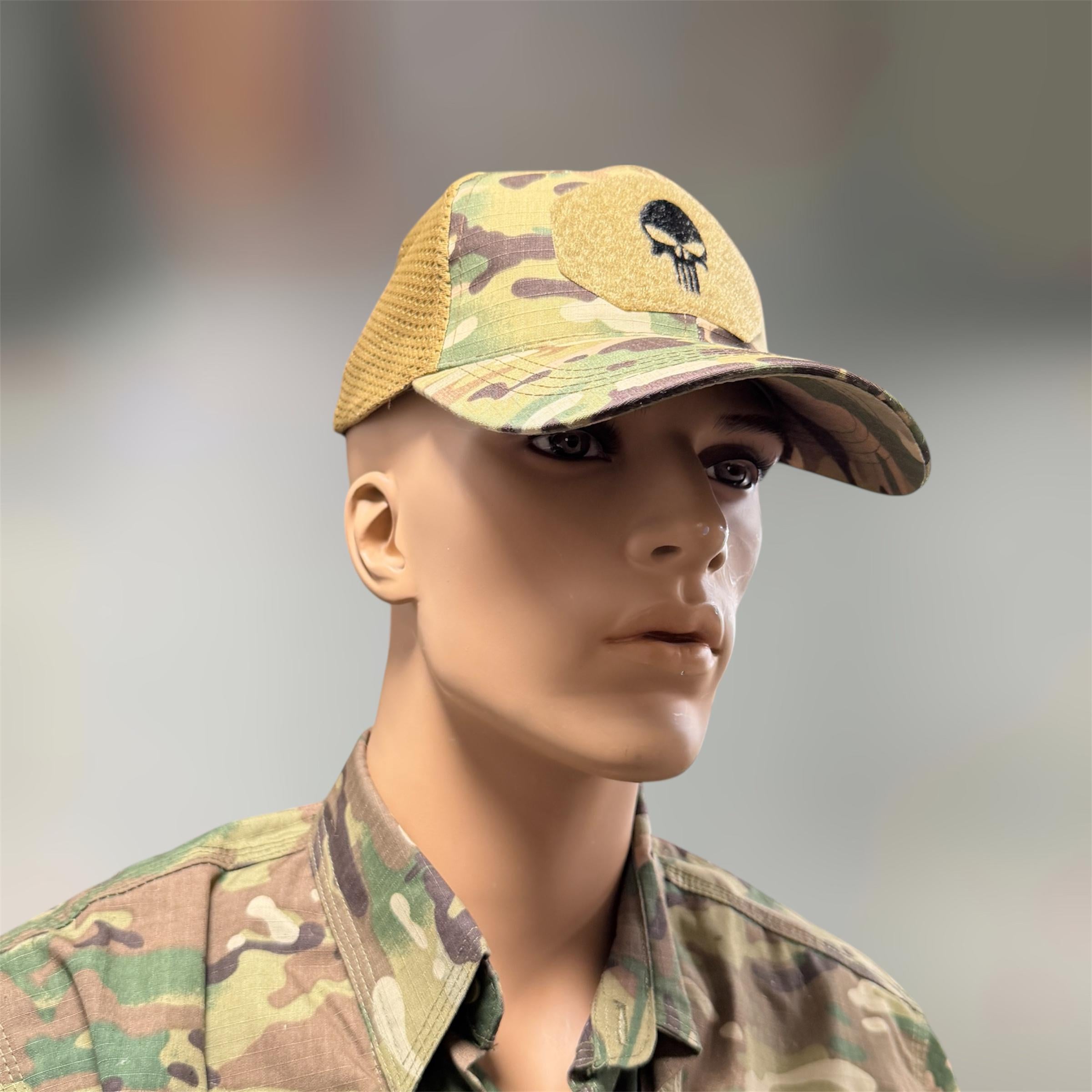 Блайзер Каратель з вентиляційною сіткою розмір регульований One size Мультикам (247545)