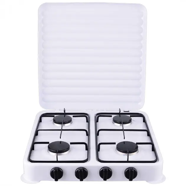 Плита настольная газовая Domotec MS 6604 на 4 конфорки